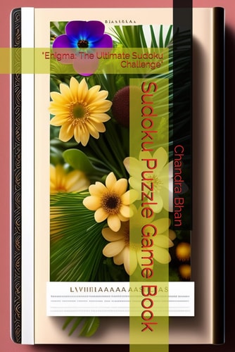 Sudoku Puzzle Game Book "Enigma: The Ultimate Sudoku Challenge"