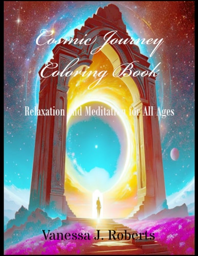 Cosmic Journey Coloring Book Relaxation and Meditation for All Ages