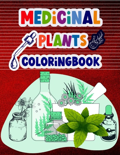 Medicinal Plants Coloring Book