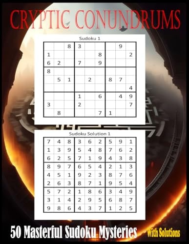 Cryptic Conundrums 50 Masterful Sudoku Mysteries