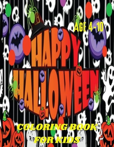 Happy Halloween Coloring Book For Kids Colorful Halloween Adventures for Kids