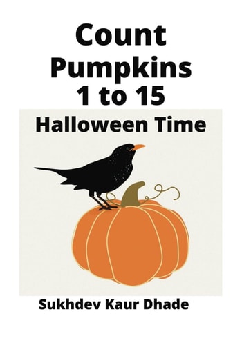 Count Pumpkins 1 to 15 Halloween Time