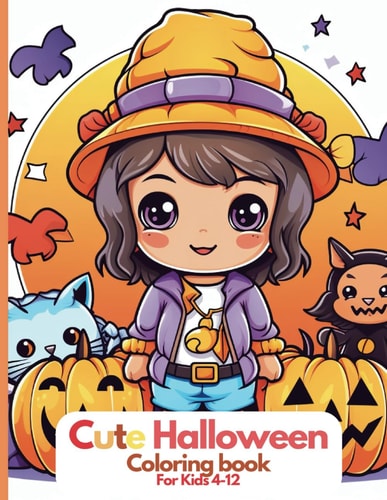 My Cute Halloween Coloring Book 1