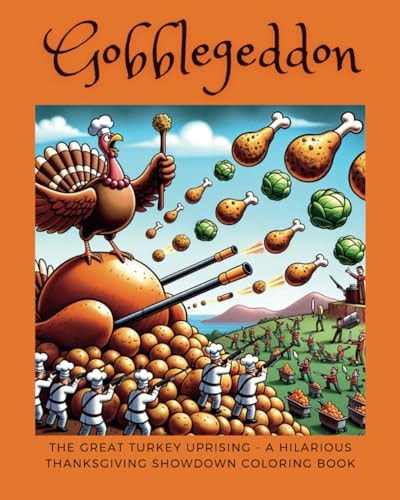 Gobblegeddon The Great Turkey Uprising - A Hilarious Thanksgiving Showdown Coloring Book
