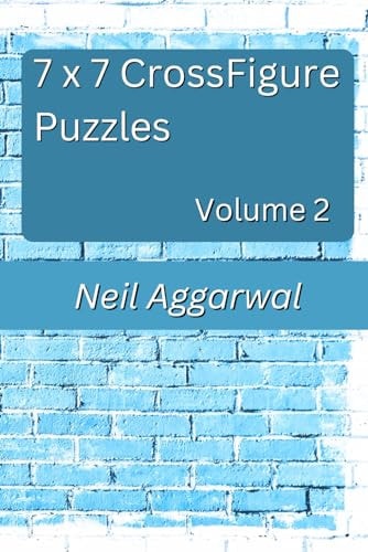 7 X 7 Cross Figure Puzzles Volume 2