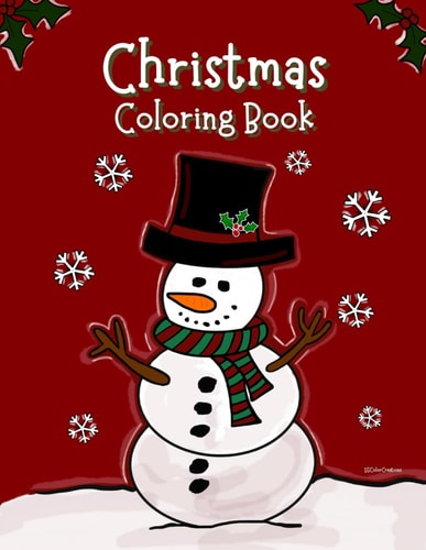 Christmas Coloring Book Merry Christmas Coloring Book for All Ages!