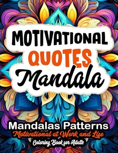 Mindful Coloring Book for Adults 8.5x11 Large Print Positivity & Stress Relief