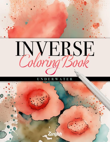 Inverse Coloring Book - You Draw The Lines Underwater Suggestions