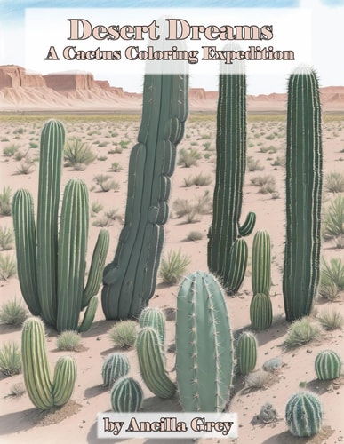 Desert Dreams A Cactus Coloring Expedition
