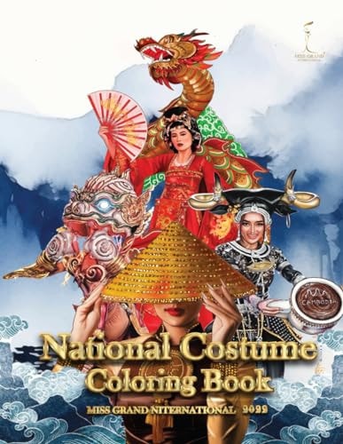 National Costume Coloring Book Miss Grand International 2022