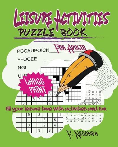 Leisure Activities Puzzle Book