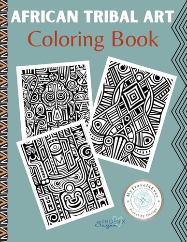 African Tribal Art Fun Coloring Pages with African Tribal Art Themes