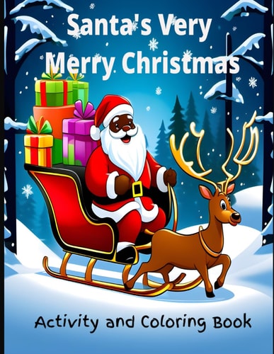 Santa's Very Merry Christmas Activity & Coloring Book