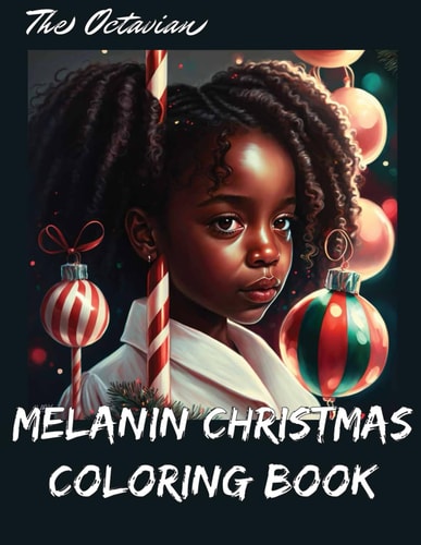 Melanin Christmas Coloring Book