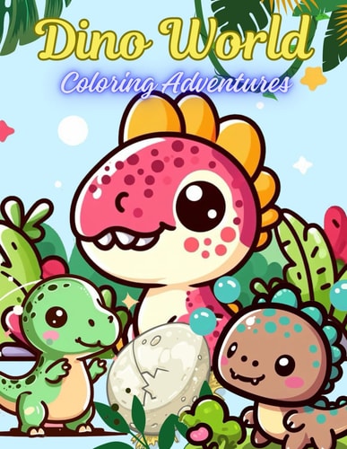 Dino World Coloring Adventures