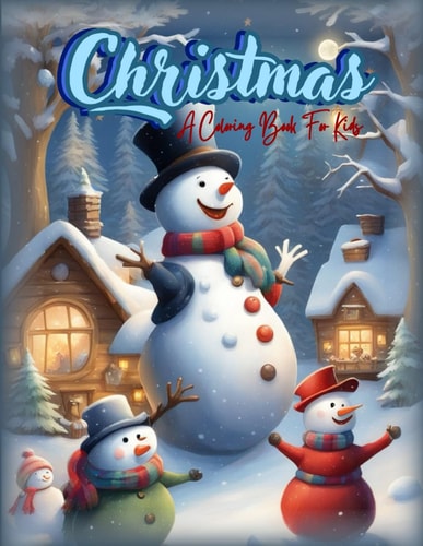 Magical Christmas Joy Color Your Way Through Winter Wonders!
