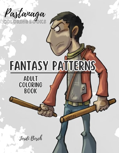 Pastanaga Coloring Books Fantasy Patterns Adult Coloring Book