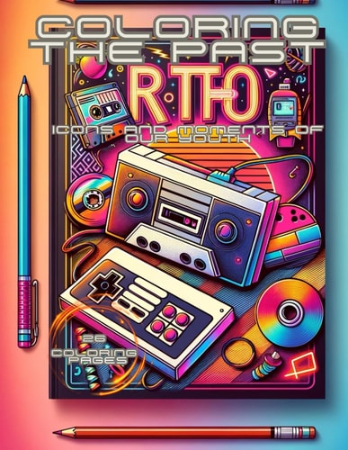Coloring the Past Icons and Moments from Our Youth