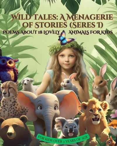 Wild Tales A Menagerie of Stories (Series I): Poems about 18 Lovely Animals for Kids