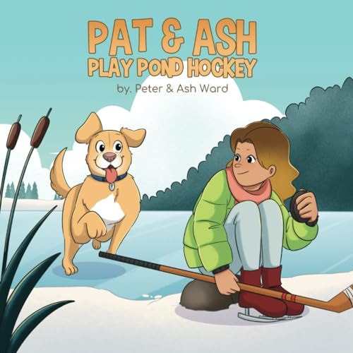 Ash & Pat Play Pond Hockey