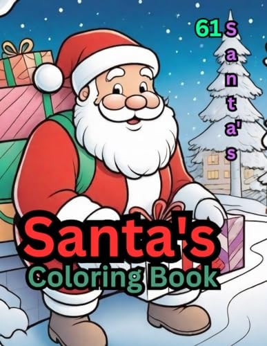 Santa's Coloring Book The World of Santa Claus
