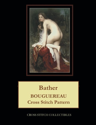 Bather Bouguereau Cross Stitch Pattern