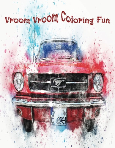Vroom Vroom Coloring Fun