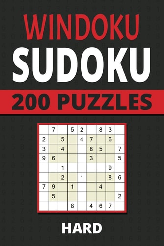 Windoku Sudoku 200 Hard Puzzles For Kids, Teens, Adults, Seniors