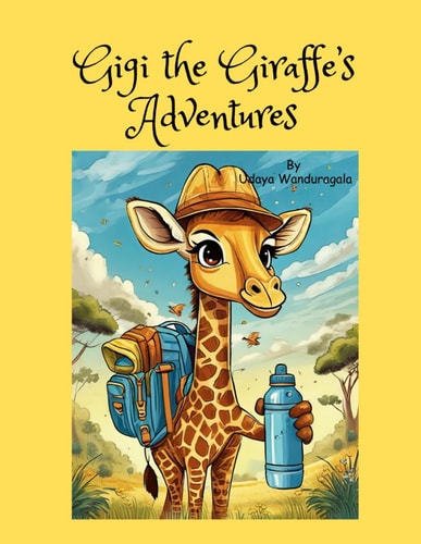 Gigi the Giraffe's Adventures Children's Book with Animal Interaction Age 2 - 5