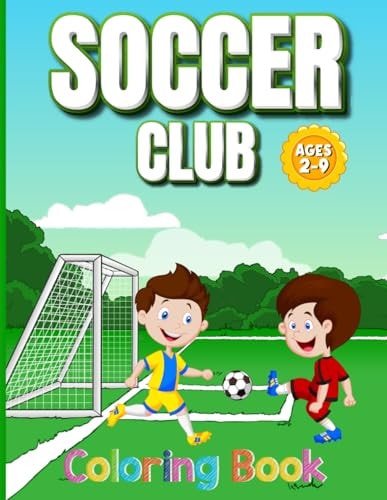 Soccer Club Coloring Book