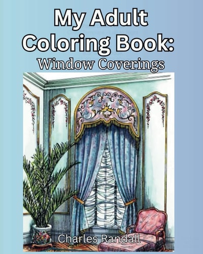 My Adult Coloring Book Window Coverings