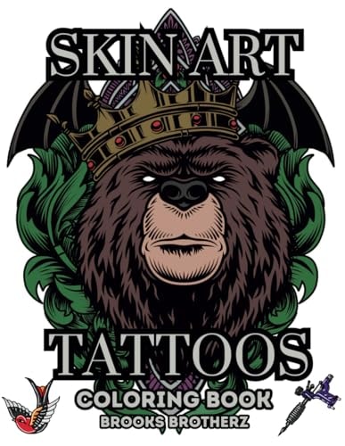Skin Art Tattoos "Beyond the Needle: Skin Art Tattoos Coloring Extravaganza"