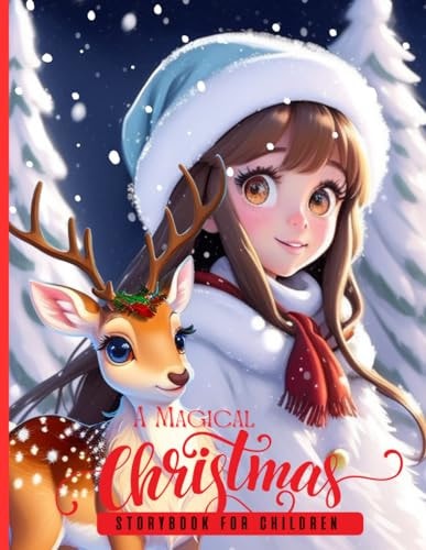 A Magical Christmas Storybook for Children Children's Bedtime Story A Little Girl's Winter Journey with Reindeer, Snowman and Their Playful Animals, Gift-giving Adventures for Kids Ages 4-12