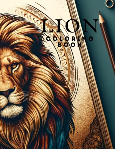 Lion Coloring Book