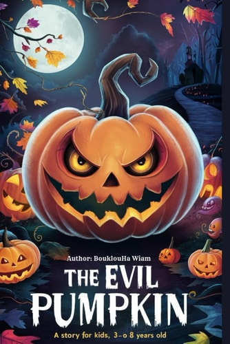 The Evil Pumpkin A Fun, Educational, and Imaginative Pumpkin Story to Read to Children from 3 to 8 Years Old,50 Page