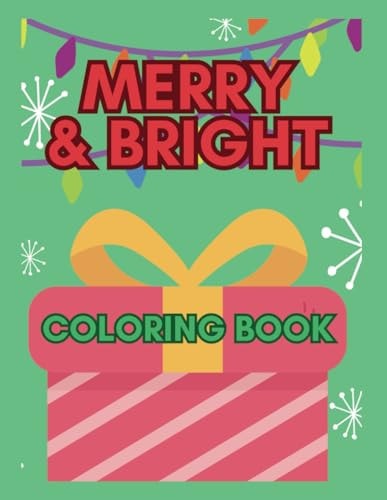 Merry & Bright Coloring Book
