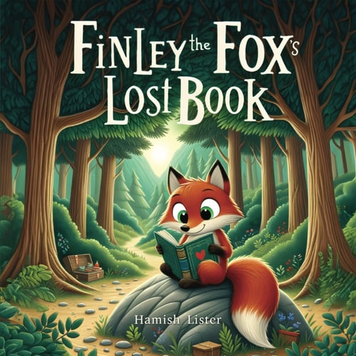 Finley the Fox's Lost Book A Rhyming Storybook About Adventure, Friendship and the Joy of Sharing Stories