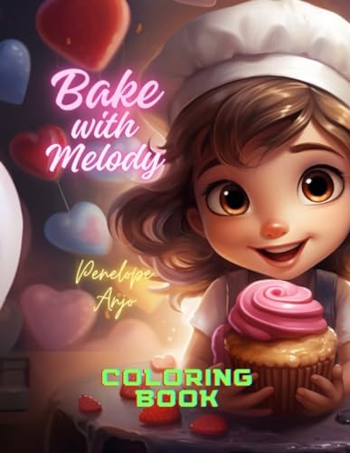 Bake With Melody Coloring Book