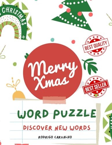 Merry Xmas Word Puzzle Discover New Words