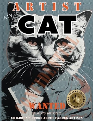 MY ARTIST CAT, Children's Books about Famous Artists. Children's Books on Art History