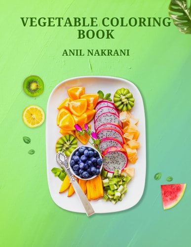 Vegetable Coloring Book Fun with Veggies