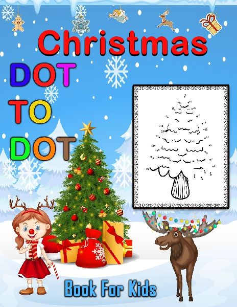 christmas Dot To Dot Book For Kids