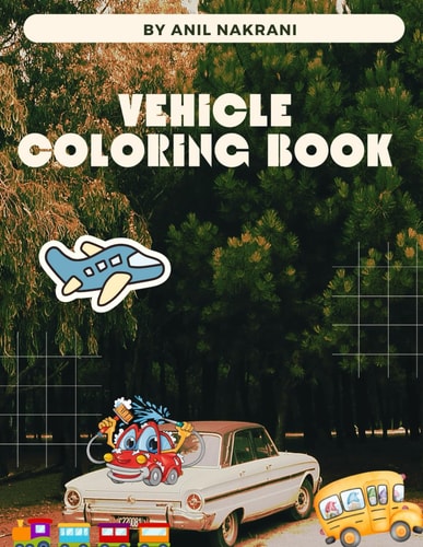 Vehicle Coloring Book Vehicle Variety