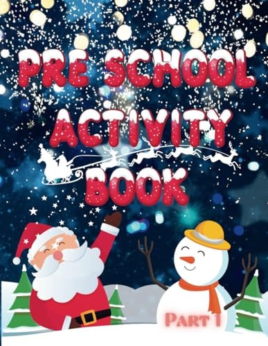 Pre School Christmas Activity Book Part 1
