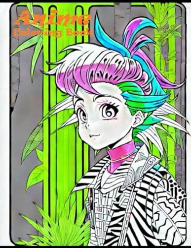 Anime Coloring Book 1