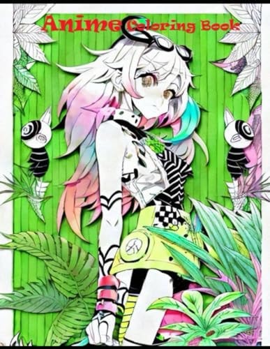 Anime Coloring Book 2