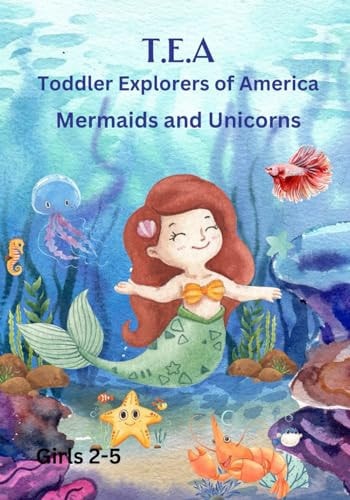 T.E.A Mermaids and Unicorns Girls 2-5
