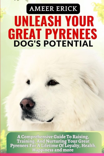Unleash Your Great Pyrenees Dog's Potential A Comprehensive Guide To Raising, Training, And Nurturing Your Great Pyrenees For A Lifetime Of Loyalty, Health, Happiness and More