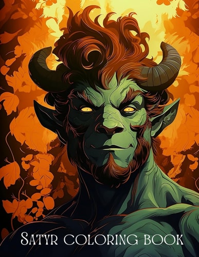 Satyr Coloring Book