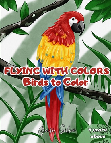 Flying with Colors - Birds to Color